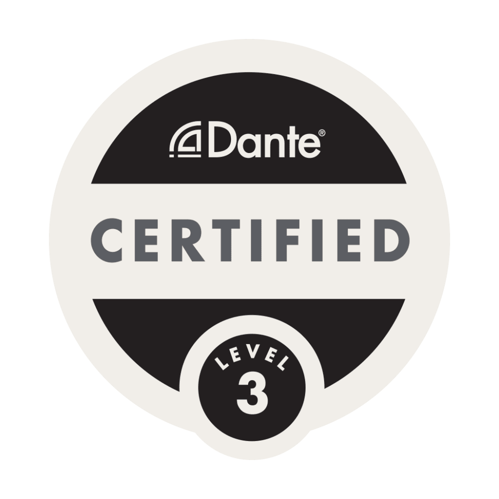 Audinate Dante Certification Level 3