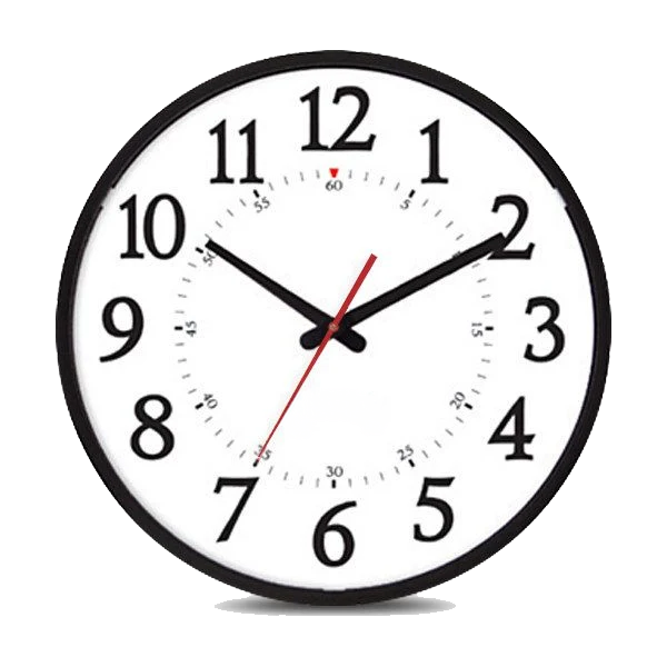 Synchronized Analog Clock