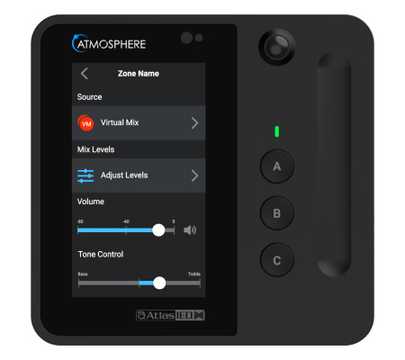 AtlasIED C-T4 Series Wall Controllers