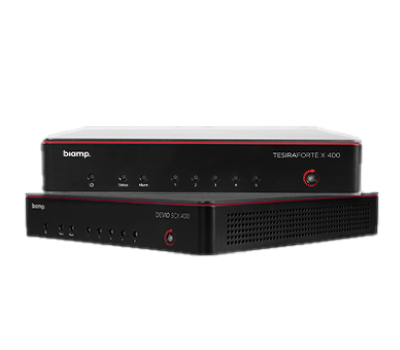 Biamp TesiraFORTE-X and Devio-SCX