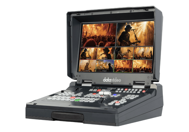 DataVideo HS 4000 HD 4K 8 Channel Portable Video Streaming Studio