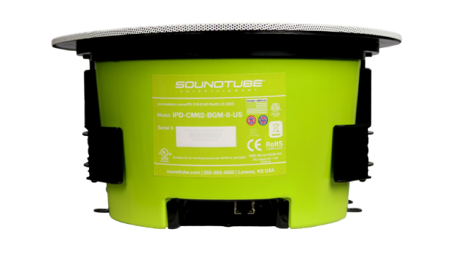 SoundTube In-Ceiling Dante PoE Speakers