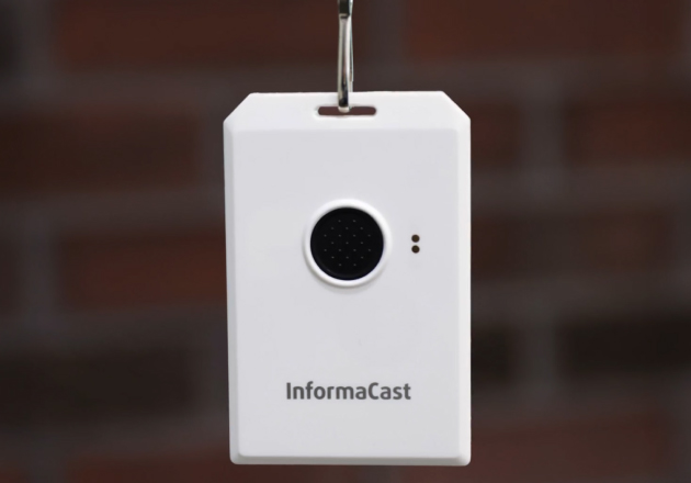 Singlewire InformaCast Wearable Alert Badge