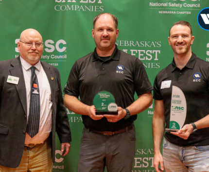 ECC Nebraska Safety Council-Safest Companies 