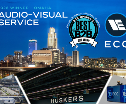 Omaha B2B Magazine Best Audio-Visual Service