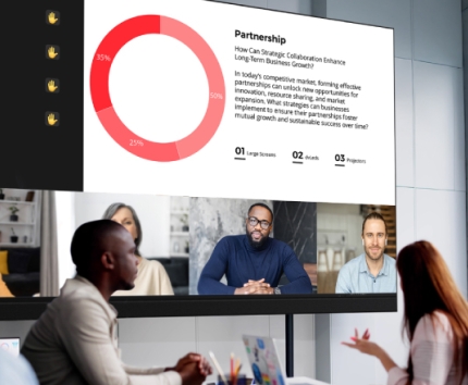 Sharp All-In-One Direct View LED displays