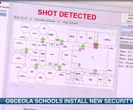 Osceola High School Adds Active Shooter Detection