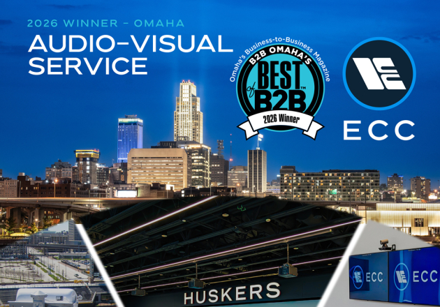 Omaha B2B Magazine Best Audio-Visual Service