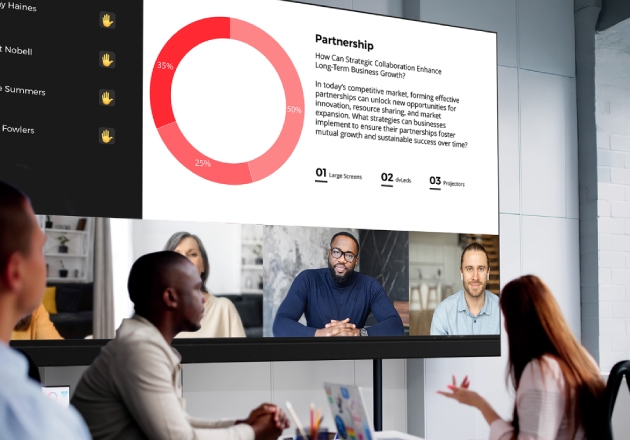 Sharp All-In-One Direct View LED displays